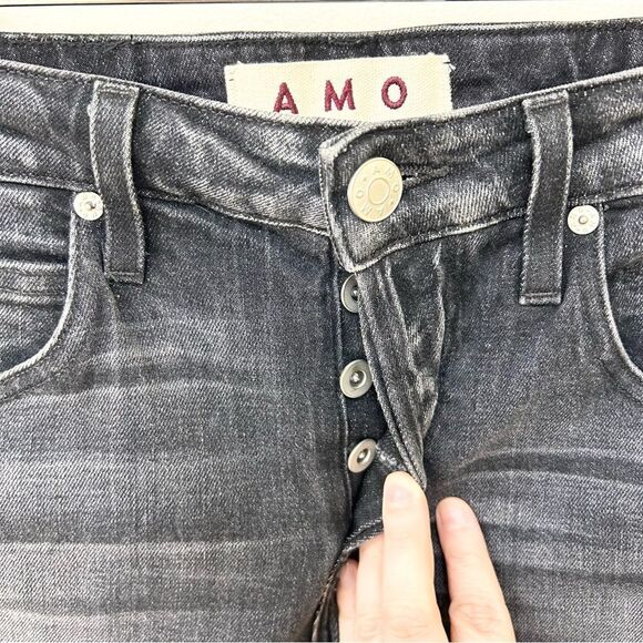 AMO Babe Jean Slim Straight Leg Size 27 - Picture 4 of 8